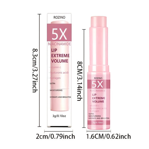 5X Lip Plumping Gloss with Niacinamide – Fuller & Voluminous Lip Effect