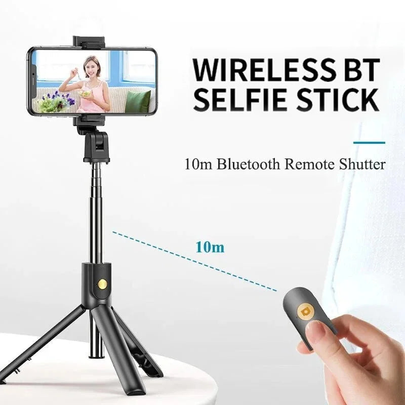 Dexter SnapPro™ — Bluetooth Selfie Stick & Tripod