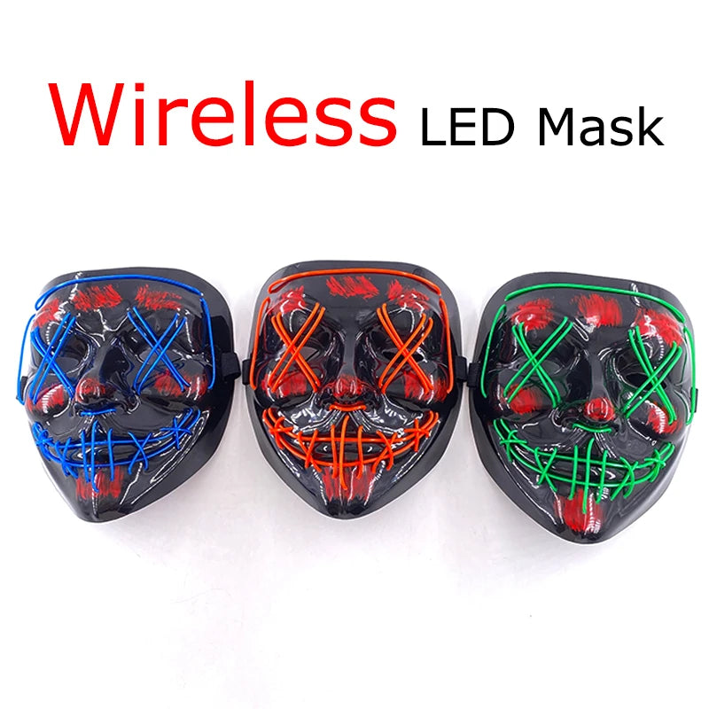 NeonPurge™ — Wireless LED Glow Mask