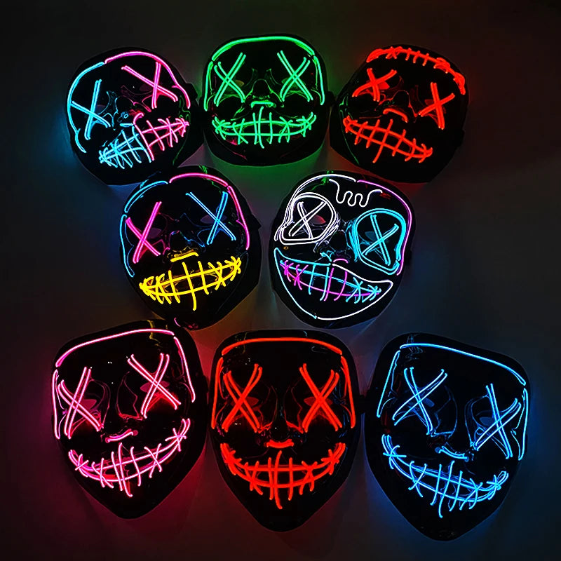 NeonPurge™ — Wireless LED Glow Mask